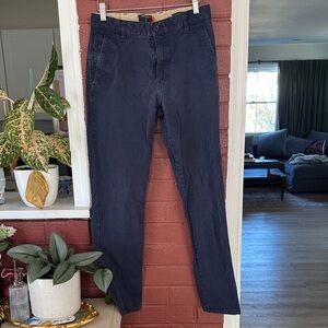 Dockers Navy Slim Trousers 28x32